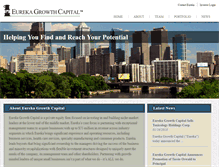 Tablet Screenshot of eurekagrowth.com